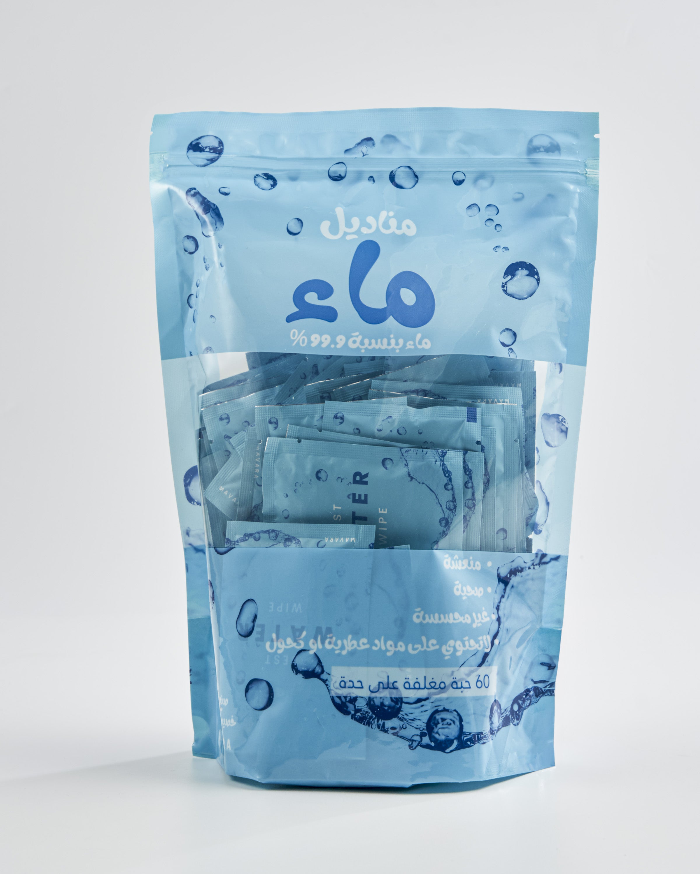 MAVARA WATER WIPES 60 PCS