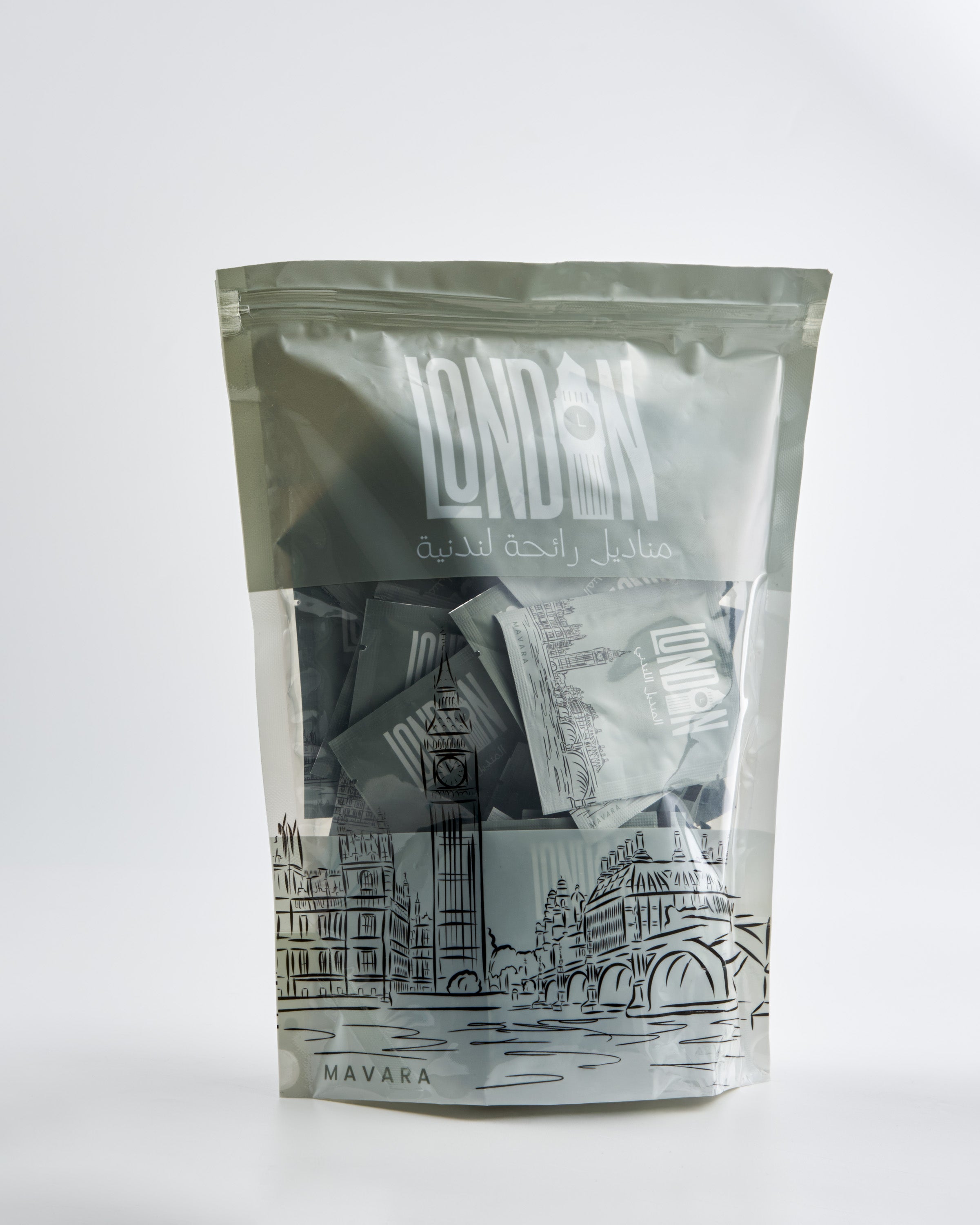 MAVARA LONDON WIPES 60 PCS
